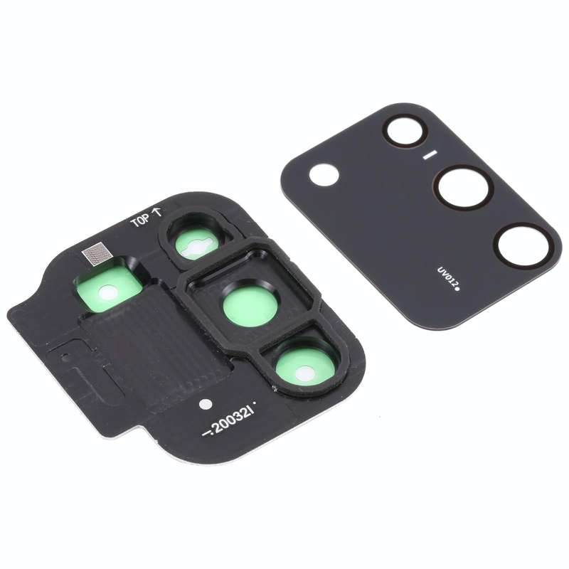 For Samsung Galaxy S10 Lite SM-G770 10pcs Camera Lens Cover (Black)