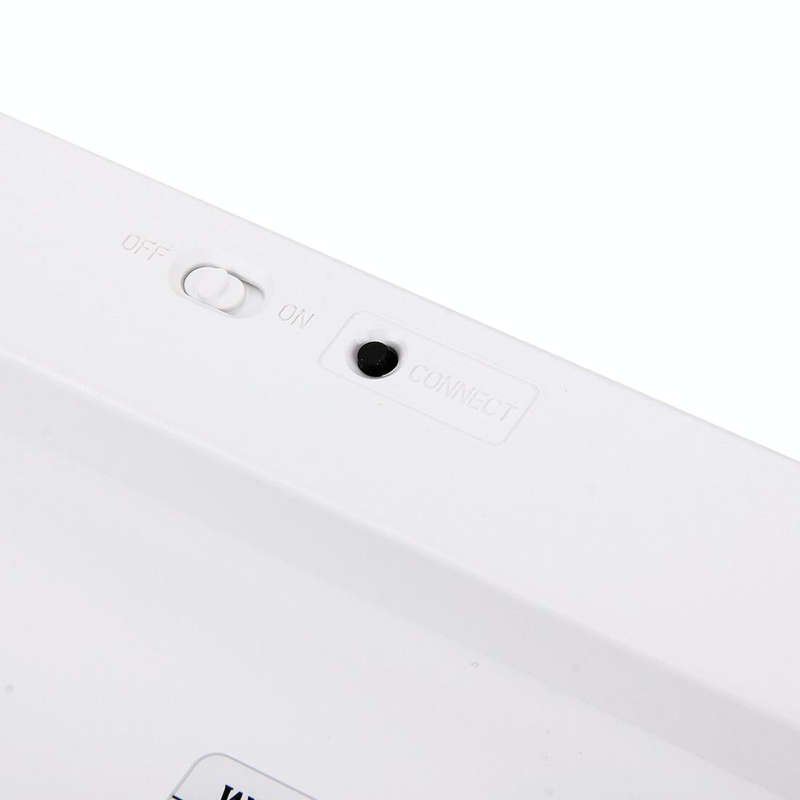BK-3001 Bluetooth Wireless 78 Keys Ultrathin Keyboard for Windows / iPad / iPhone(Silver)