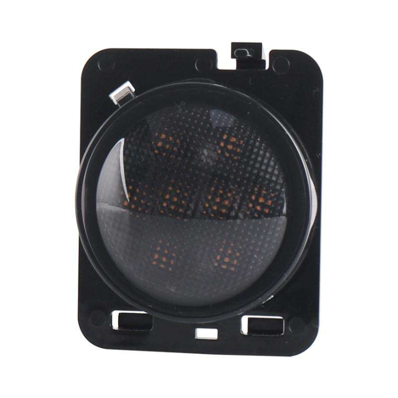 8W DC 12V Car SUV Refit LED Wheel Eyebrow Turn Signal for Jeep Wrangler JK 07-17, Specification: ...
