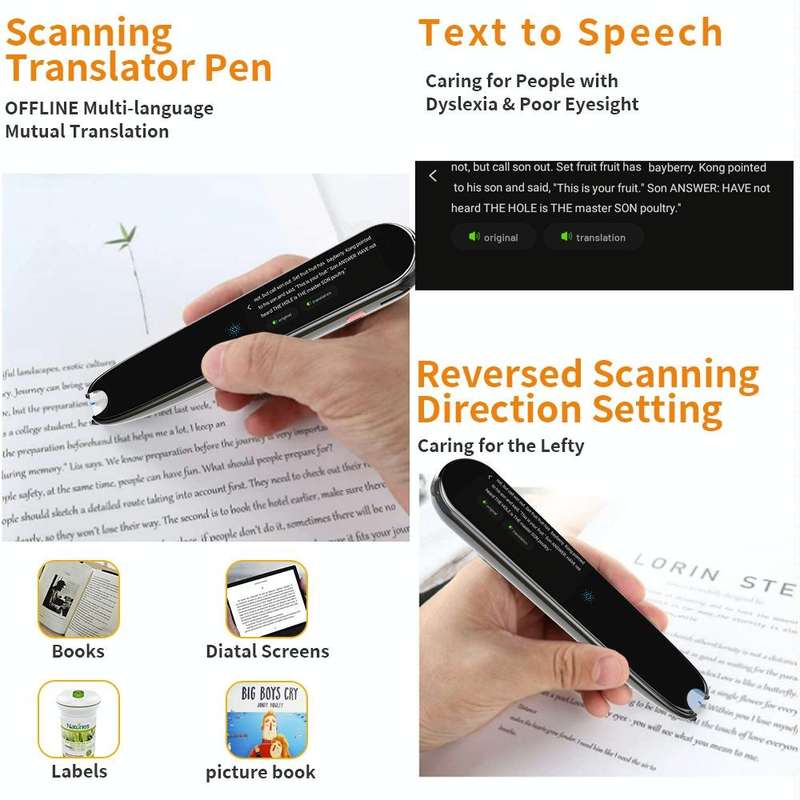X2 International Version Multilingual Translation Pen Offline Learning Scanning Pen 112 Languages...