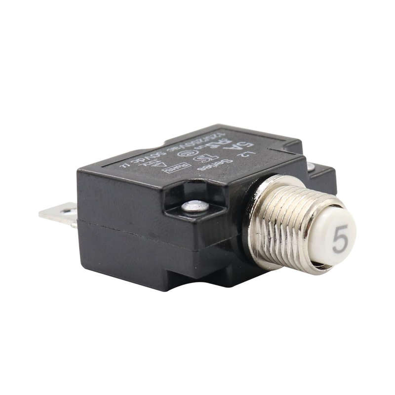 L2 Series 50V Car Overload Protector Manual Reset DC Circuit Breaker with Waterproof Cover, Curre...