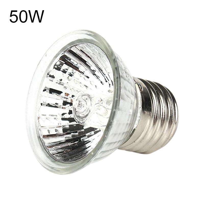 UVA+UVB Full Spectrum Solar Reptile Lamp Lizard Light Turtle Basking Lamp, Specification: 50W