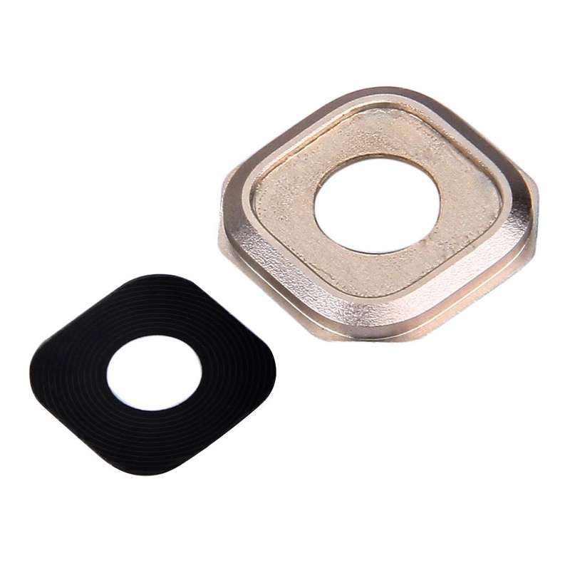 For Galaxy A3 (2016) / A310 10pcs Camera Lens Covers (Gold)