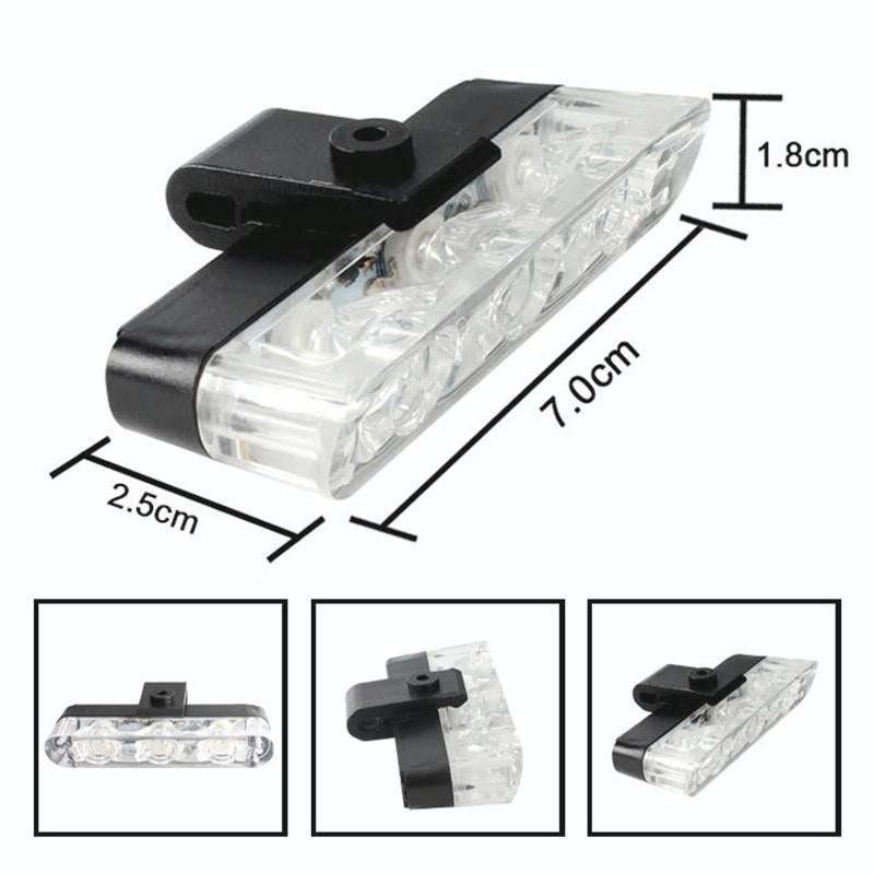 4 in 1 Car 12LEDs Grille Flash Lights Warning Lights with Wireless Remote Control, Color:Red Blue