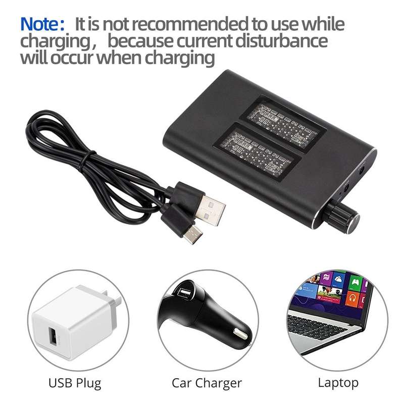 EF002 16-150 Ohm Headphone Amplifier Adjustable Audio Amp With 3.5mm Jack Cable