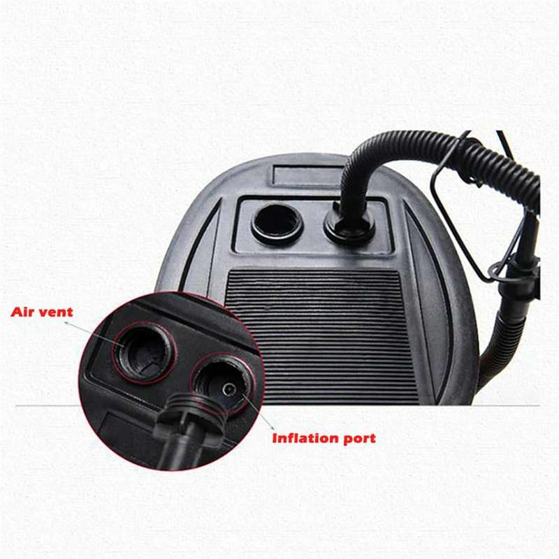 3L Foot Pump Foot-Operated Inflatable Pump for Inflatable Bed / Swimming Ring / Kayak(Yellow)