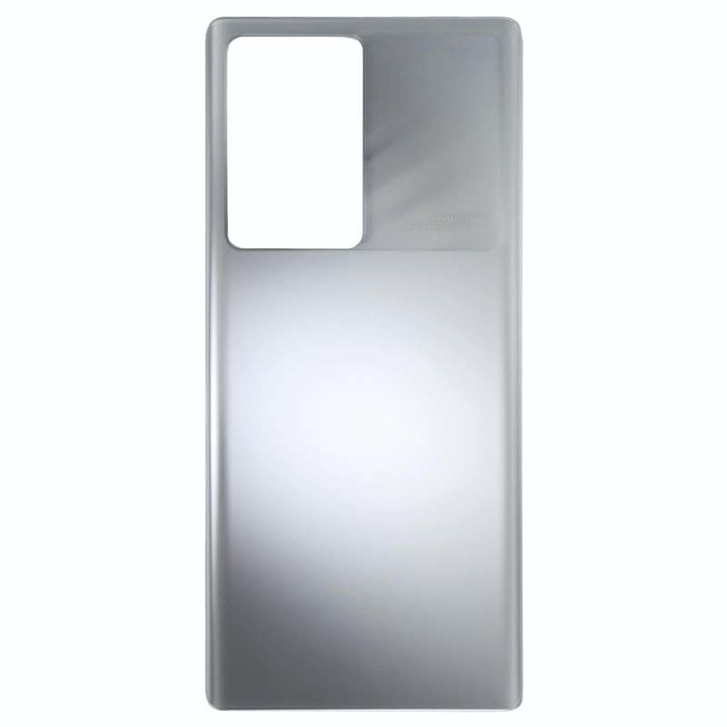 Glass Battery Back Cover for ZTE Nubia Z30 Pro(Silver)