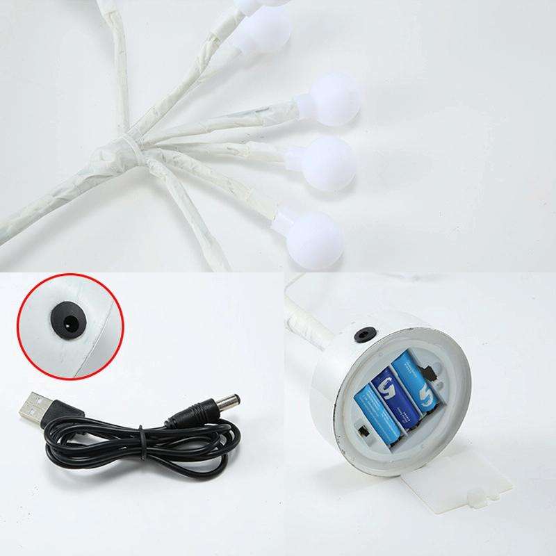 60cm Christmas Decoration Luminous LED Lantern Garden Landscape Tree Light(Classic)
