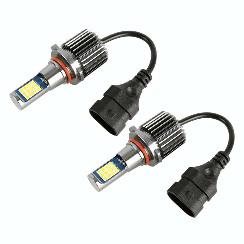 9005 2 PCS DC12-24V / 10.5W Car Fog Lights with 24LEDs SMD-3030 & Constant Current, Box Packaging...