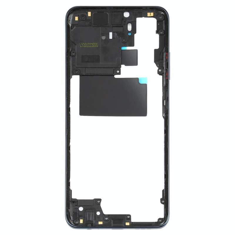 Middle Frame Bezel Plate for Xiaomi Redmi Note 10 M2101K7AI M2101K7AG(Black)