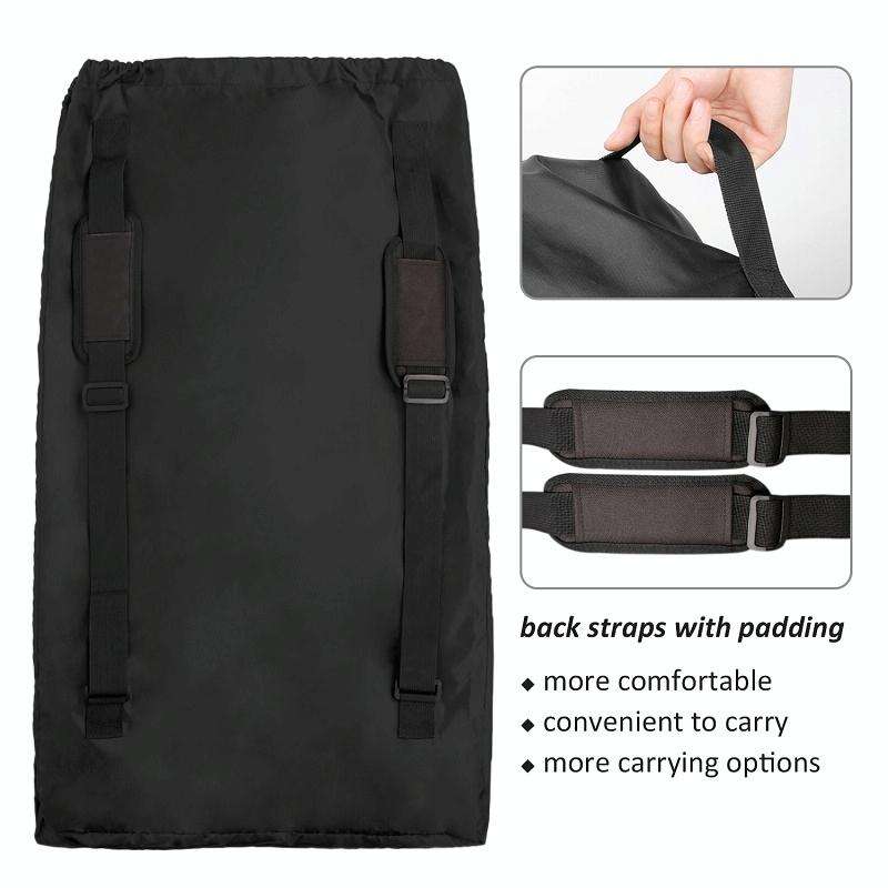 Car Child Safety Seat Travel Bag Baby Stroller Wheelchair Storage Bag(Blue)