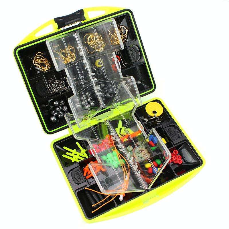 184 PCS / Set Rock Fishing Combination Set Outdoor Fishing Supplies Fishing Gear Accessories