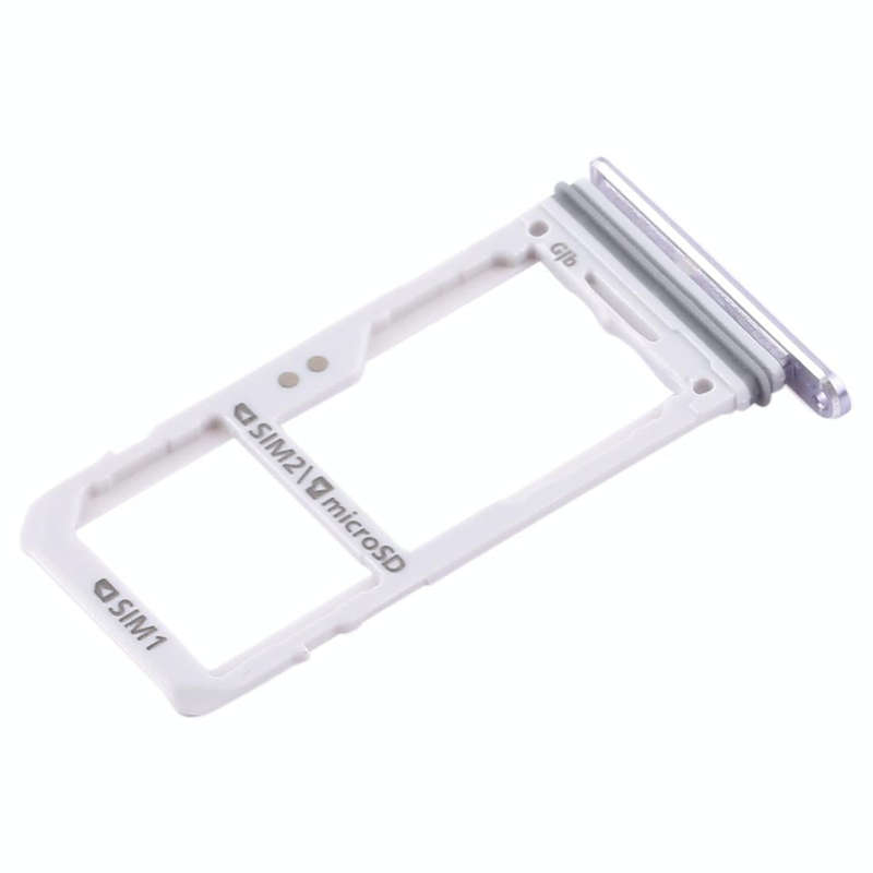 For Galaxy Note 8 2 SIM Card Tray / Micro SD Card Tray (Grey)