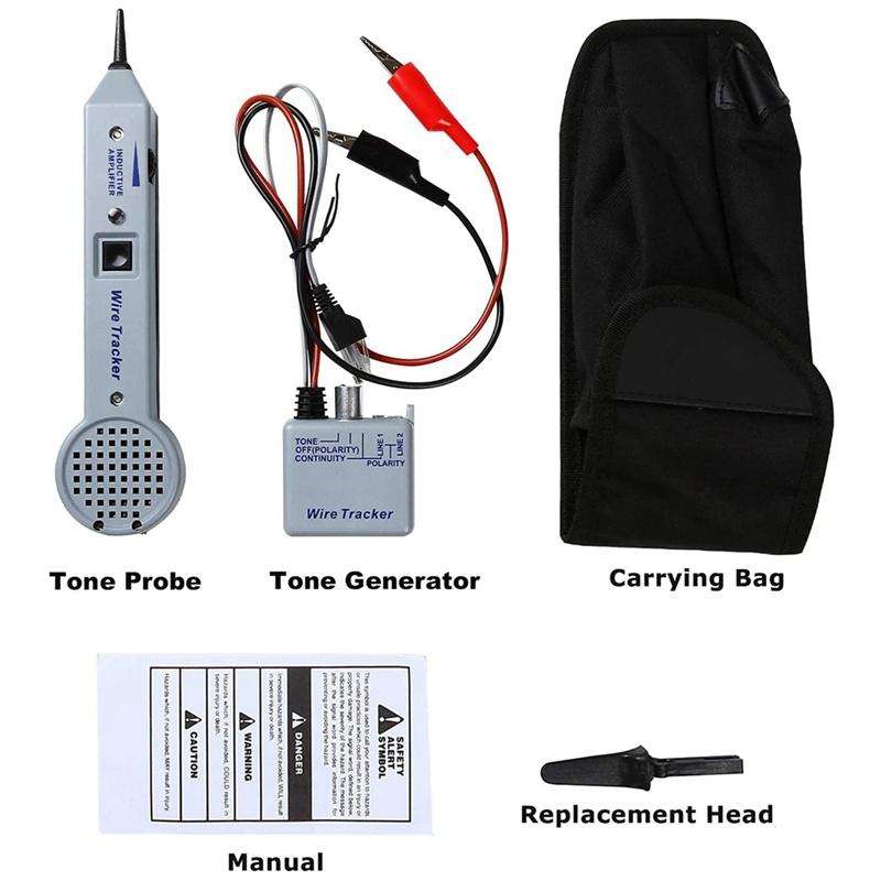 200EP High Accuracy Cable Toner Detector Finder Tester
