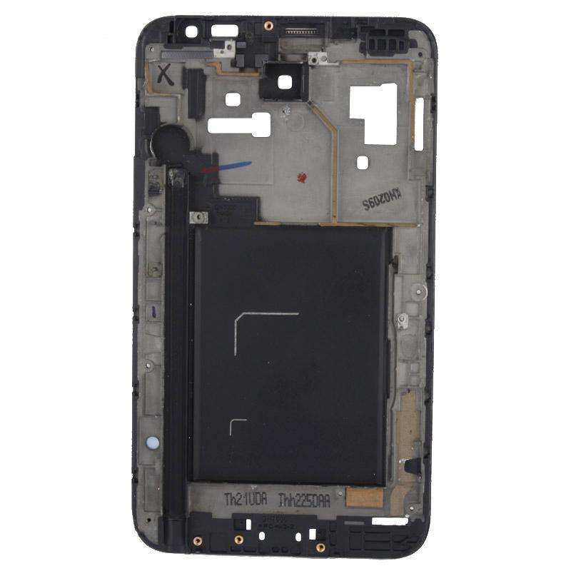 For Galaxy Note i9220 LCD Middle Board with Flex Cable (Black)