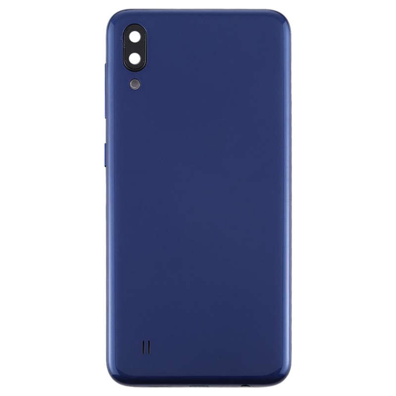 For Galaxy M10 Battery Back Cover (Blue)