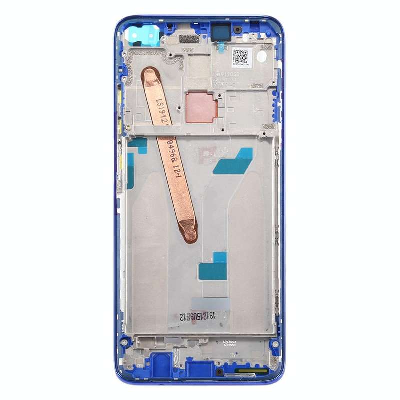 Front Housing LCD Frame Bezel Plate for Xiaomi Redmi K30 5G (Blue)