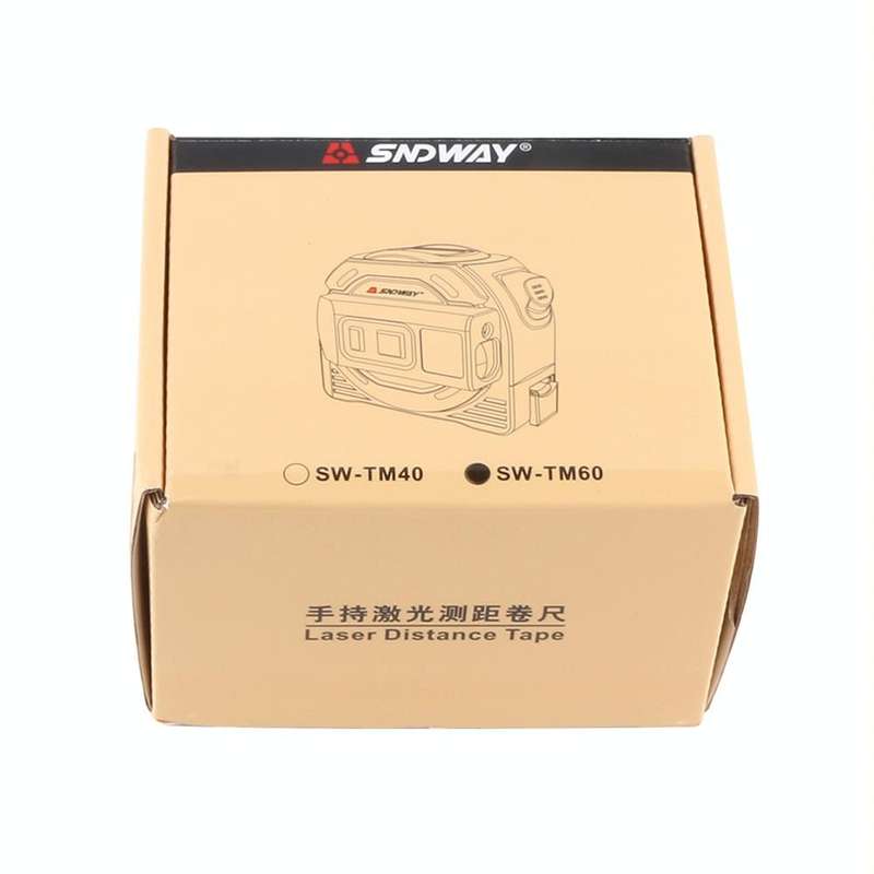 SNDWAY SW-TM40 40m Digital Range Finder Laser Distance Meter Tape Multi-function Self-Locking Han...