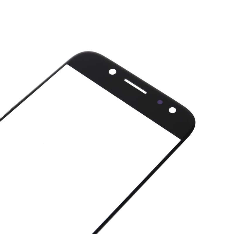 For Samsung Galaxy J3 (2017) / J330 10pcs Front Screen Outer Glass Lens (Black)