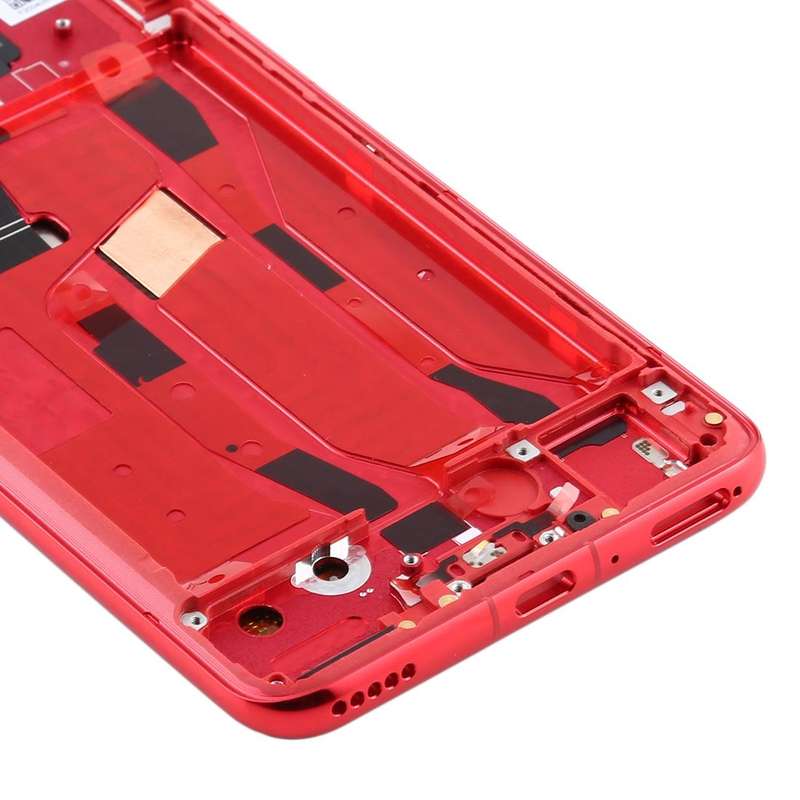 OEM LCD Screen for Huawei Nova 6 5G Digitizer Full Assembly with Frame(Red)