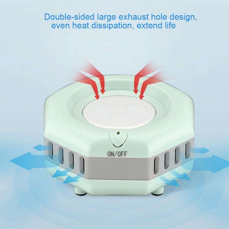 Fast Cooling Cup Mini Chilled Drinks Juice Desktop Quick-Freeze Cooling Drinks Cup, CN Plug(Green)