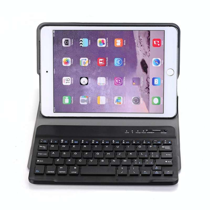 A03 for iPad mini 3 / 2 / 1 Universal Ultra-thin ABS Horizontal Flip Tablet Case + Bluetooth Keyb...