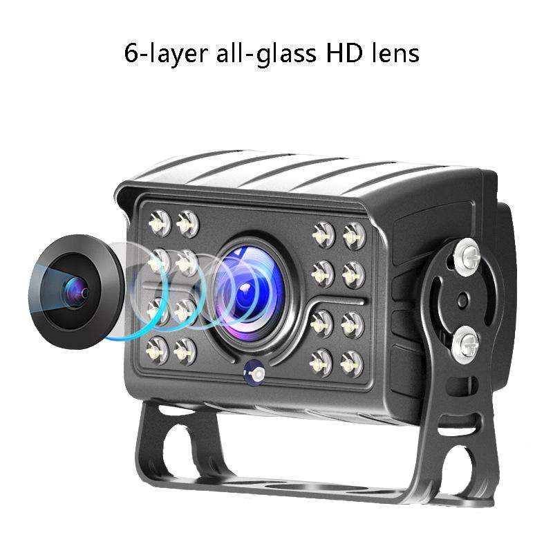 Big Truck 7 Inch Display Night Vision Camera Reversing Monitoring System Car HD Inverted Video, R...