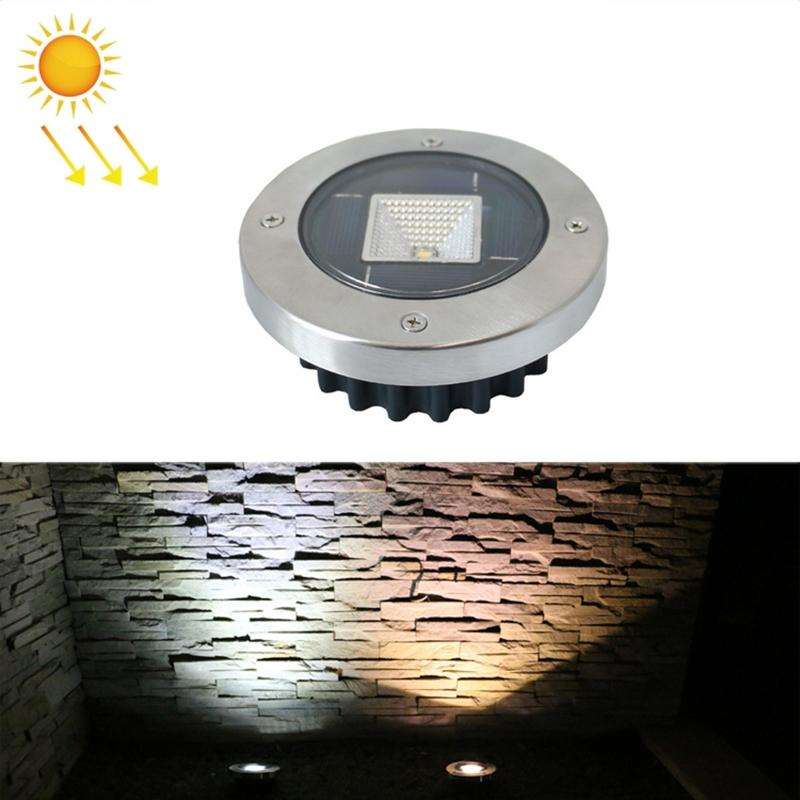 Outdoor Solar Buried Light Household Garden Grass Ground Waterproof Lamp(White Light)