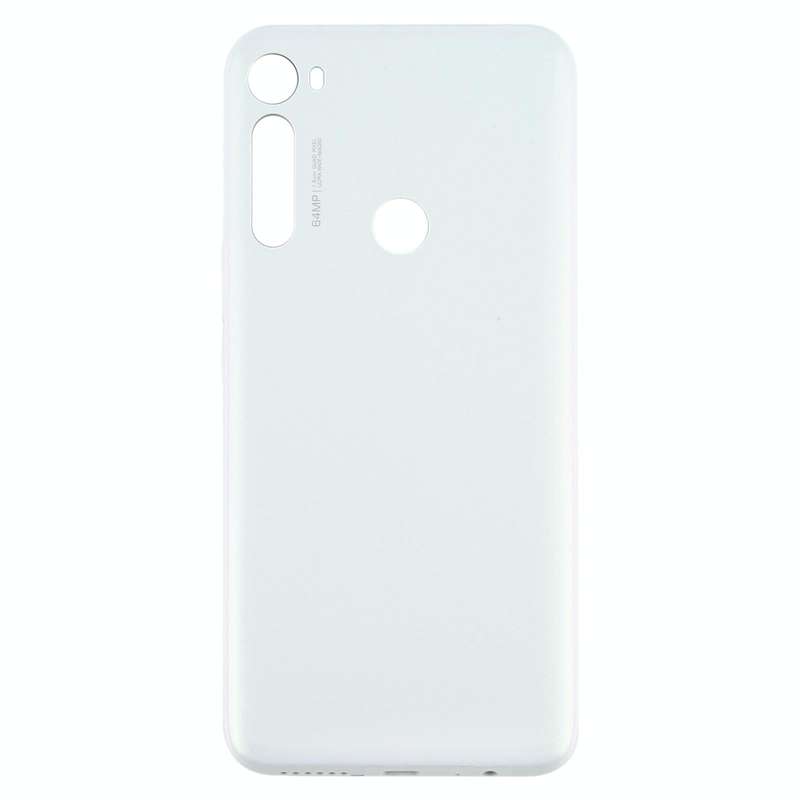 Original Battery Back Cover for Motorola Moto One Fusion Plus PAKF0002IN (White)