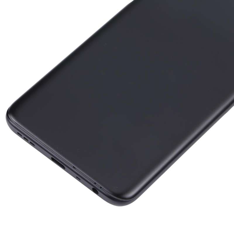 For OPPO A56 5G Battery Back Cover with Middle Frame (Black)
