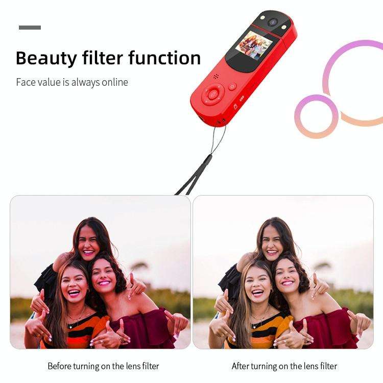 D2 HD 1080P Multi-Function Digital Video Camera Sports DV Camera Live Computer Camera Recorder(Bl...