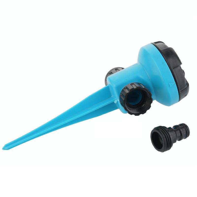 Ground-mounted Rotating Garden Irrigation Sprinkler Head Multi-stage Adjustable Sprinkler(Europea...