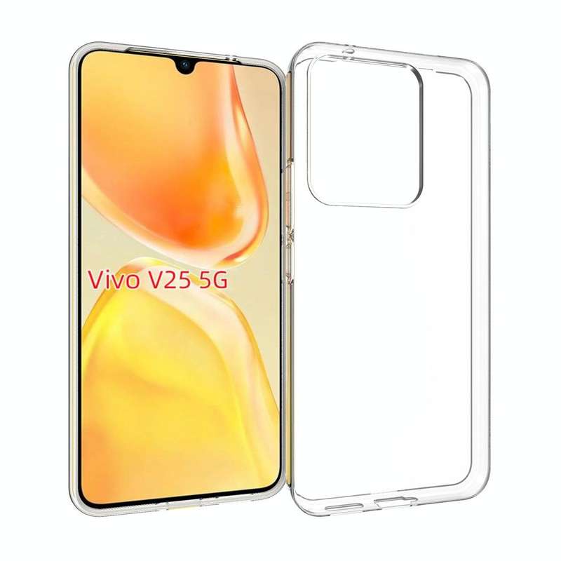 For vivo V25 5G Waterproof Texture TPU Phone Case(Transparent)