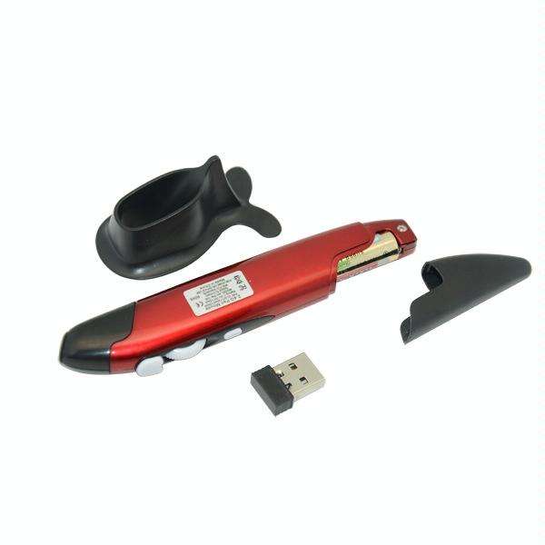 PR-03 2.4G USB Receiver Adjustable 1600 DPI Wireless Optical Pen Mouse for Computer PC Laptop Dra...