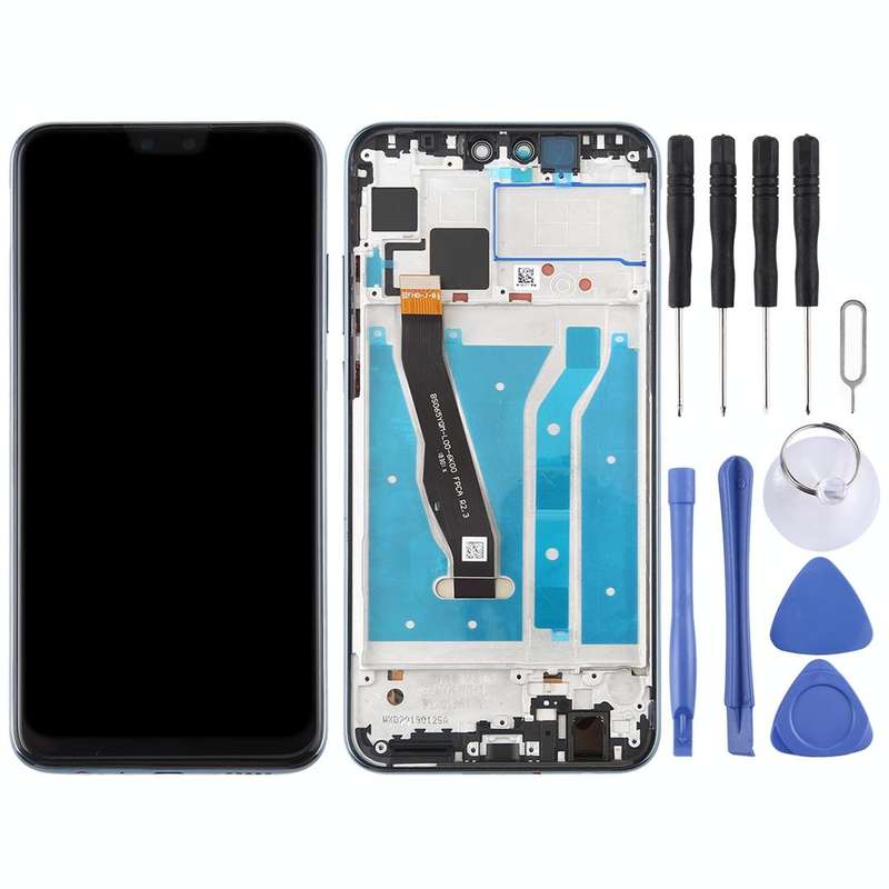 OEM LCD Screen for Huawei Enjoy 9 Plus Digitizer Full Assembly with Frame (Black)