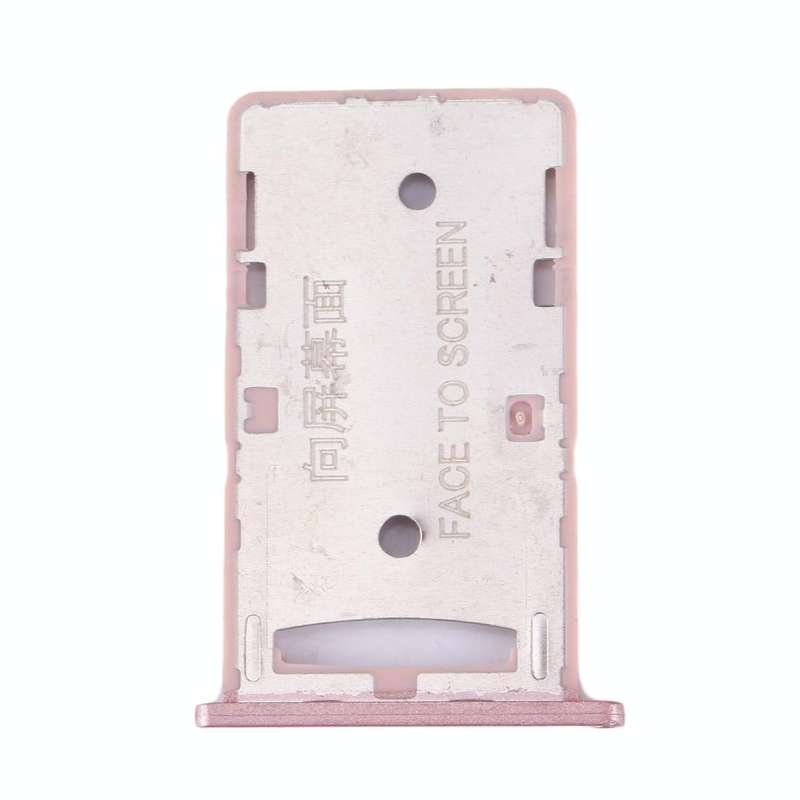 For Xiaomi Redmi 4A SIM & SIM / TF Card Tray(Rose Gold)