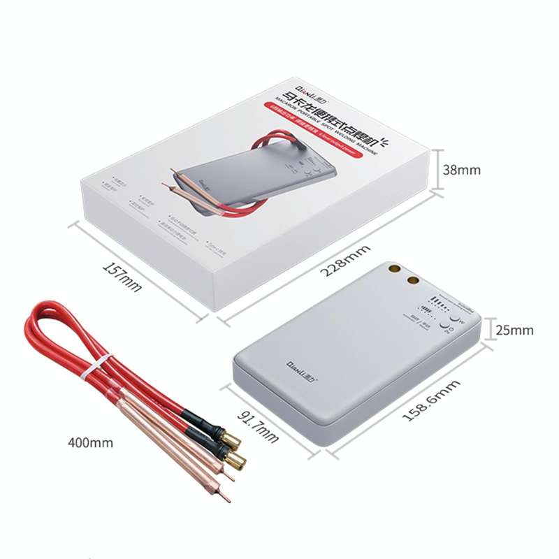 QianLi Macaron Portable Spot Welding Machine for iPhone Battery Repair, Model:Only Machine