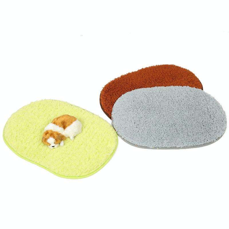 Pet Deep Sleep Plush Pad Pet Bed, Specification: 40x60cm(Light Grey)