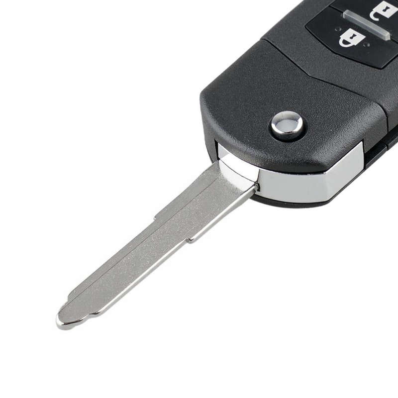 Car Key Shell Cover for Mazda, Style:3-button