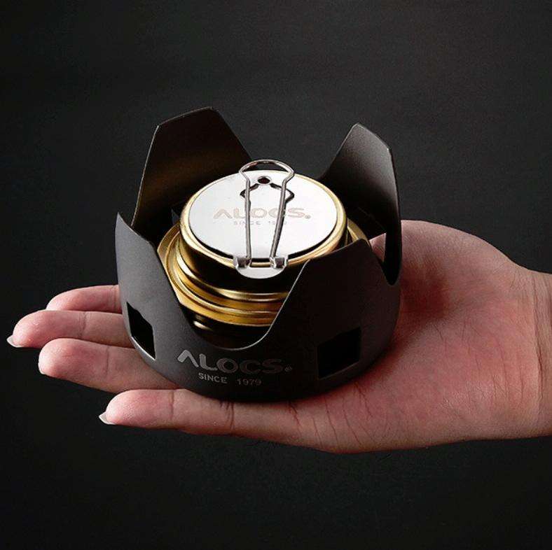 ALOCS CS-B02 Outdoor Alcohol Stove Set High-power Alcohol Burner