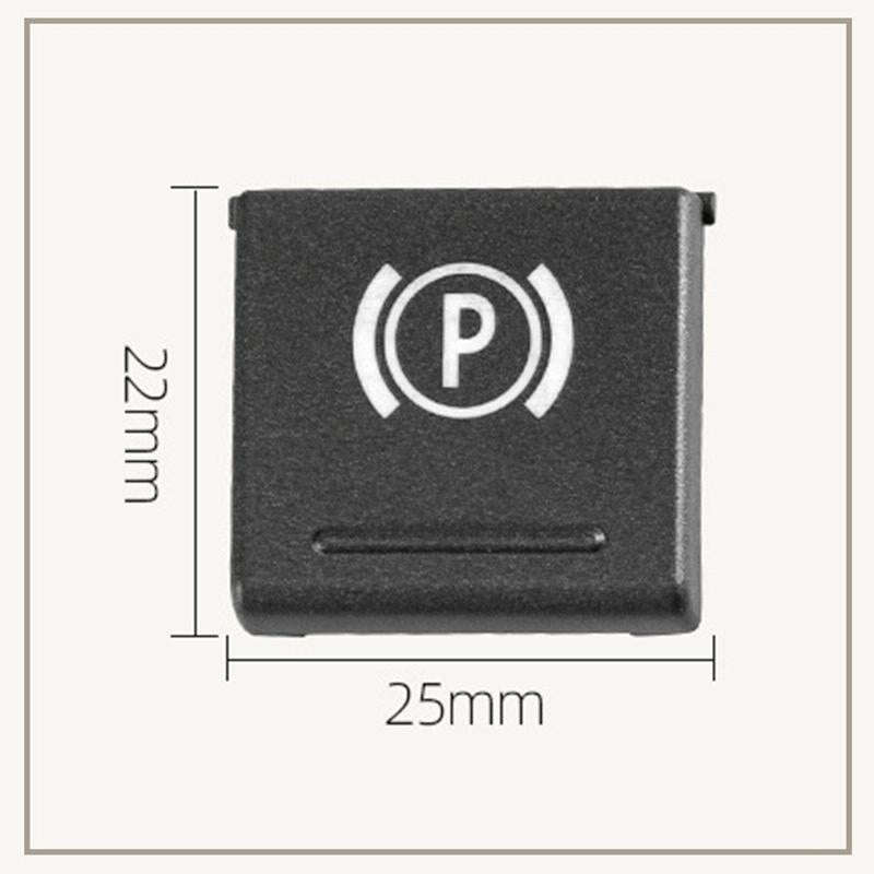 For BMW 7 Series Auto Parking Switch Cover Handbrake P Key Button 6131 6949 933-1