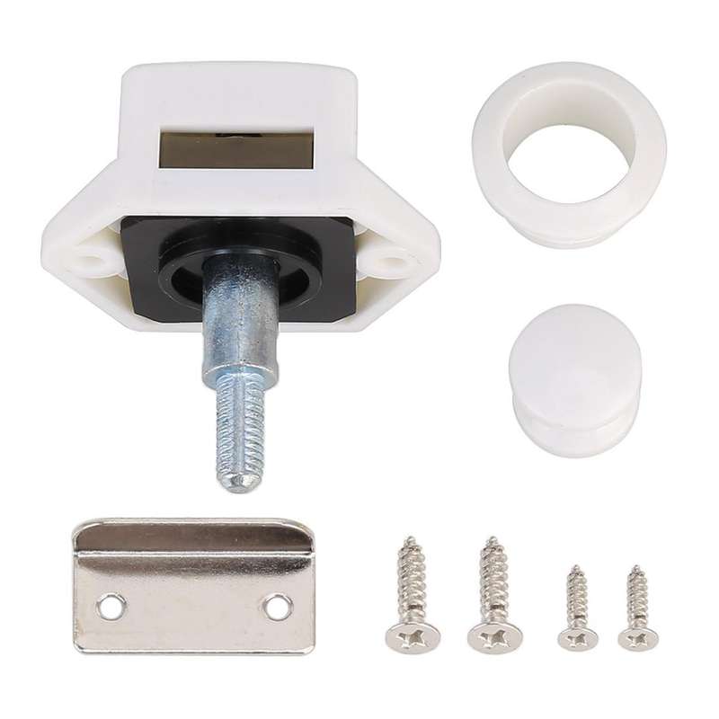 Press Type Drawer Cabinet Catch Latch Release Cupboard Door Stop Drawer Cabinet Locker for RV / Y...