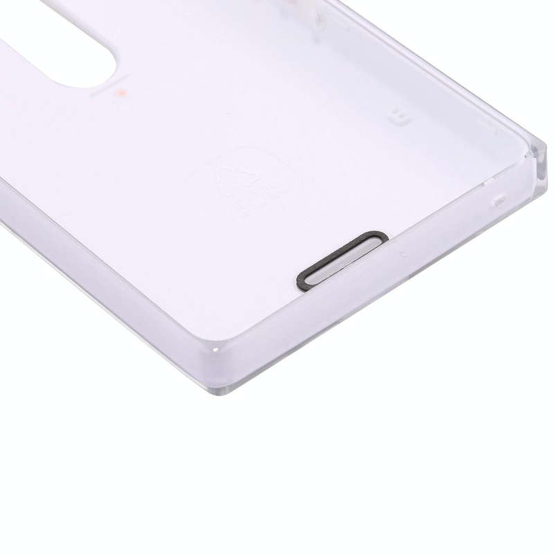 Dual SIM Battery Back Cover for Nokia Asha 502 (White)