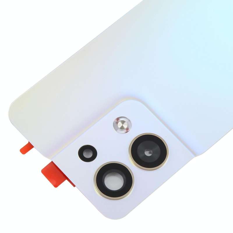 For OPPO Reno8 5G Original Battery Back Cover with Camera Lens Cover(Pink)