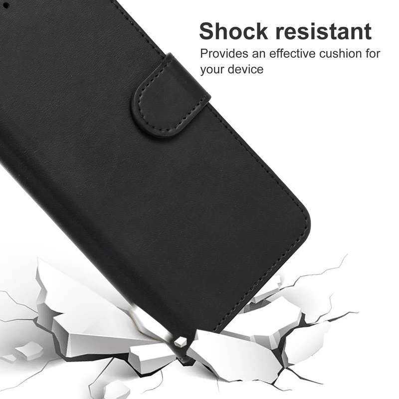 For Samsung Galaxy A11 Leather Phone Case EU Version(Black)