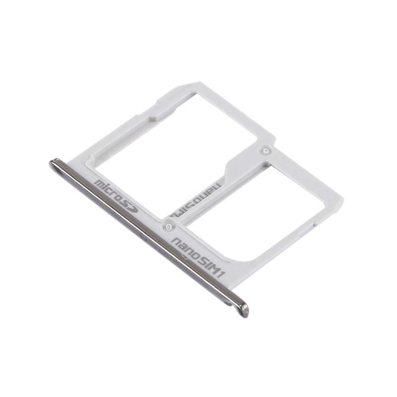 SIM Card Tray + Micro SD / SIM Card Tray for LG X Cam / K580(Silver)