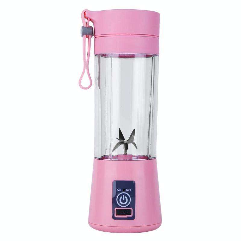 USB Rechargeable Electric Automatic Vegetable Fruit Citrus Orange Juice Maker Cup Mixer Bottle (3...