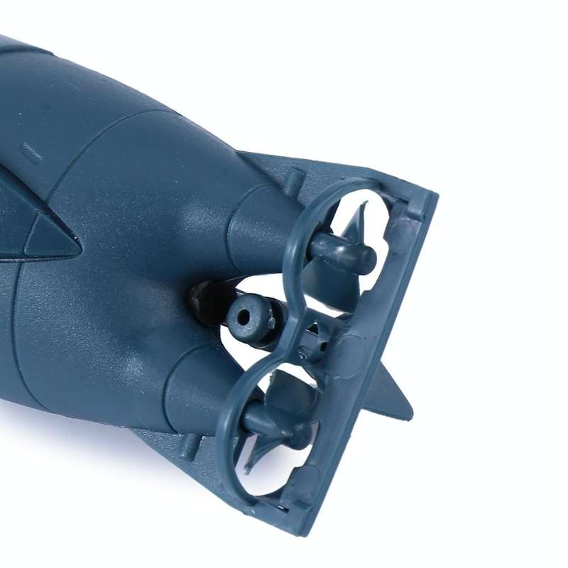 Rechargeable Mini 6-Channel Remote Submarine(Black)