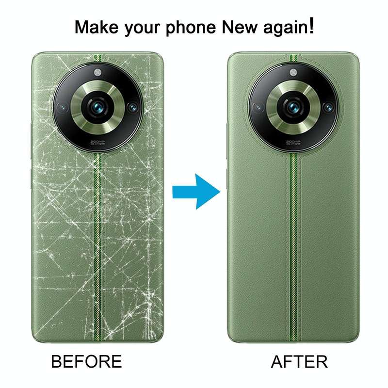 For Realme 11 Pro+ Original Battery Back Cover with Camera Lens Cover(Green)