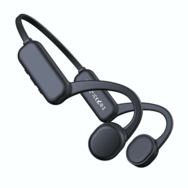 DG-X18 Bone Conduction Bluetooth Headphones Swimming IPX8 Waterproof Sports Headphones, Memory Ca...